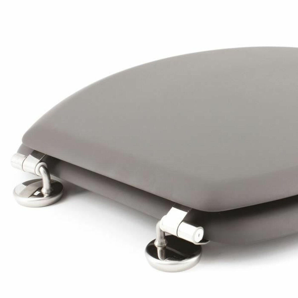 TOILETTENABDECKUNG Grau - Grau, Kunststoff (38.3/4.9/46cm) - Gelco