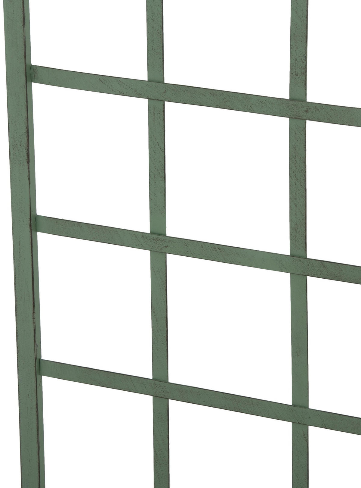 RANKGITTER Metall Antik-Grün - Grün, Metall (40/198/2cm) - CLP