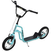 KINDERROLLER, Schwarz/Blau, Stahl+ Aluminium - Blau, Metall (120/58/80cm) - HOMCOM
