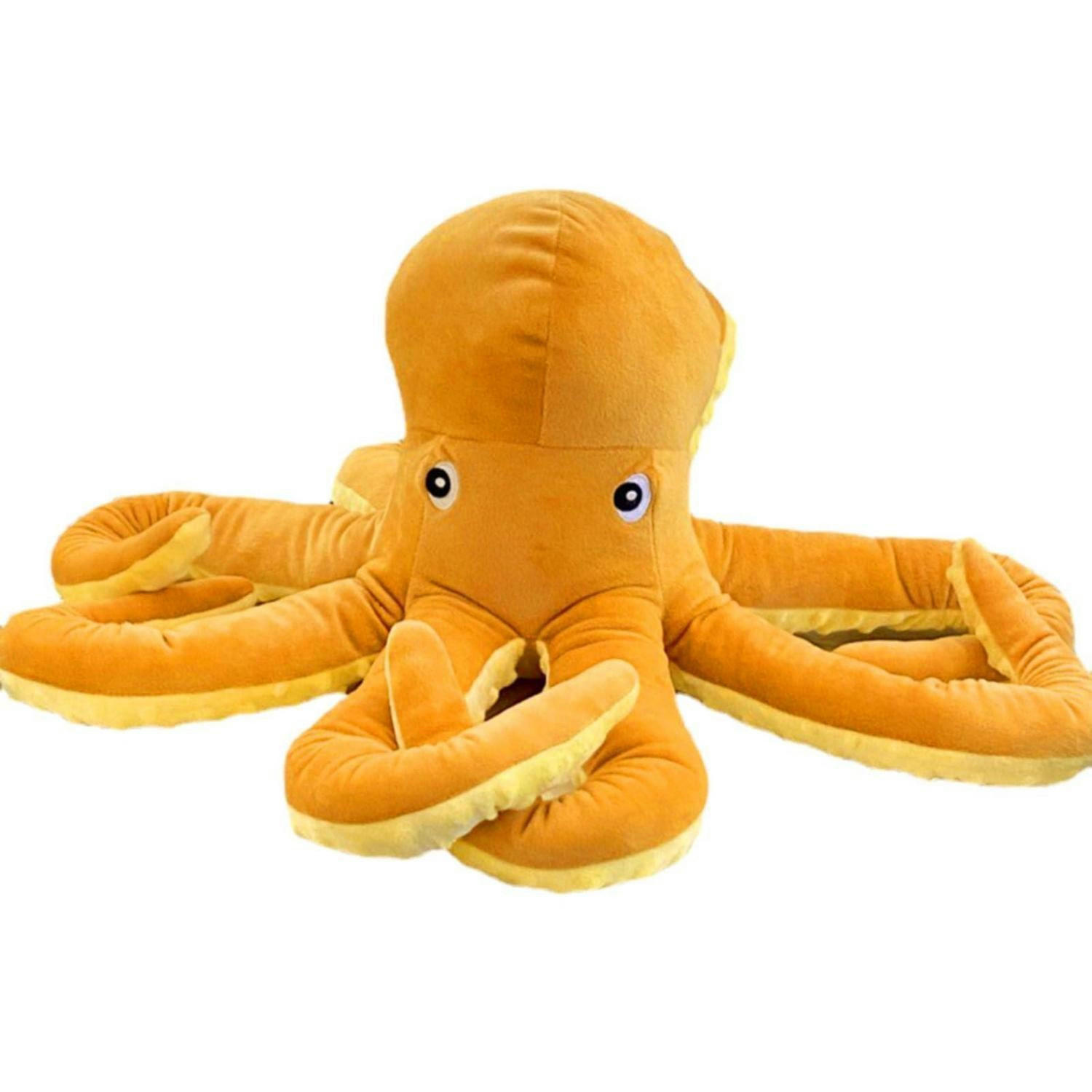PLÜSCHTIER Oktopus 40 cm - Orange, Textil (40/40cm)