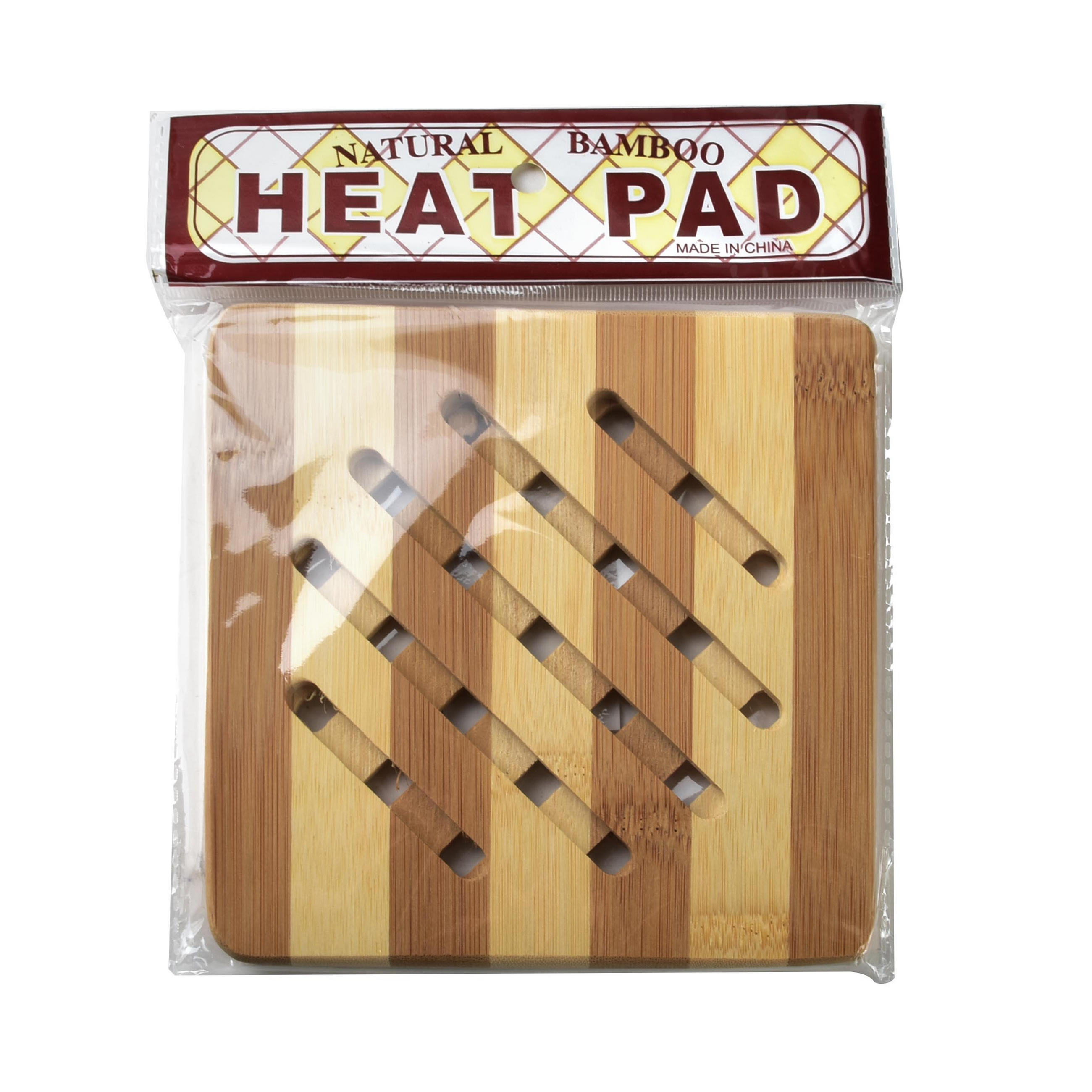 TOPFUNTERSETZER Rais Beige 15/15/1 cm Holz - Beige, Holz (15/15cm) - Mondex