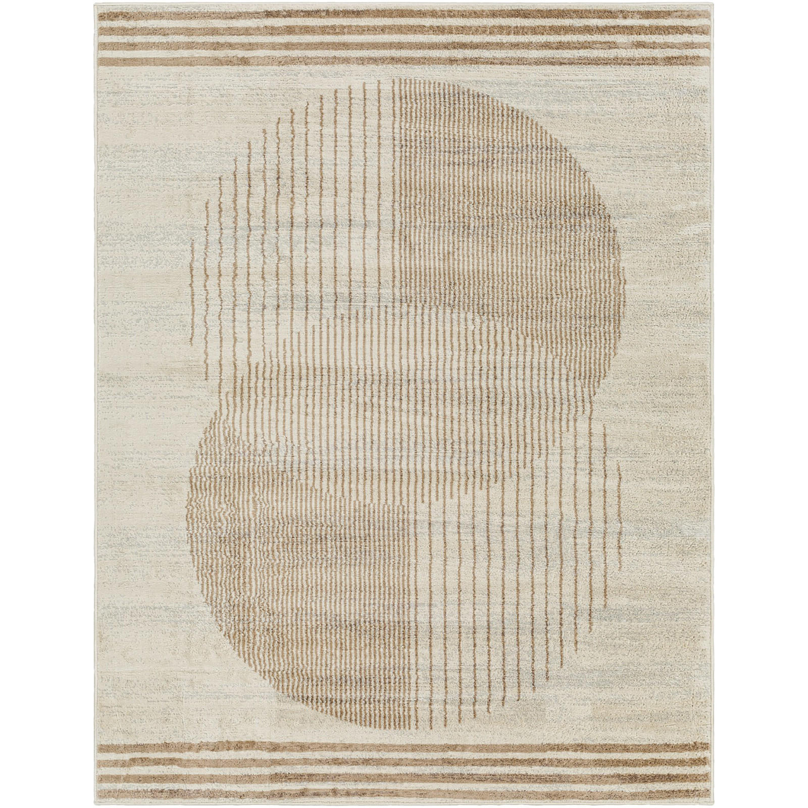 Livabliss Kurzflorteppich Hellbraun 200x275 cm