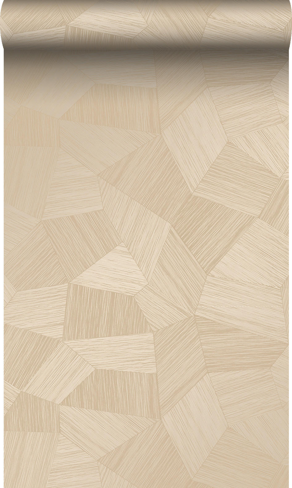 TAPETE 3D-Muster 53 cm x 10.05 m - Beige, Papier (53/1000cm) - Origin Wallcoverings