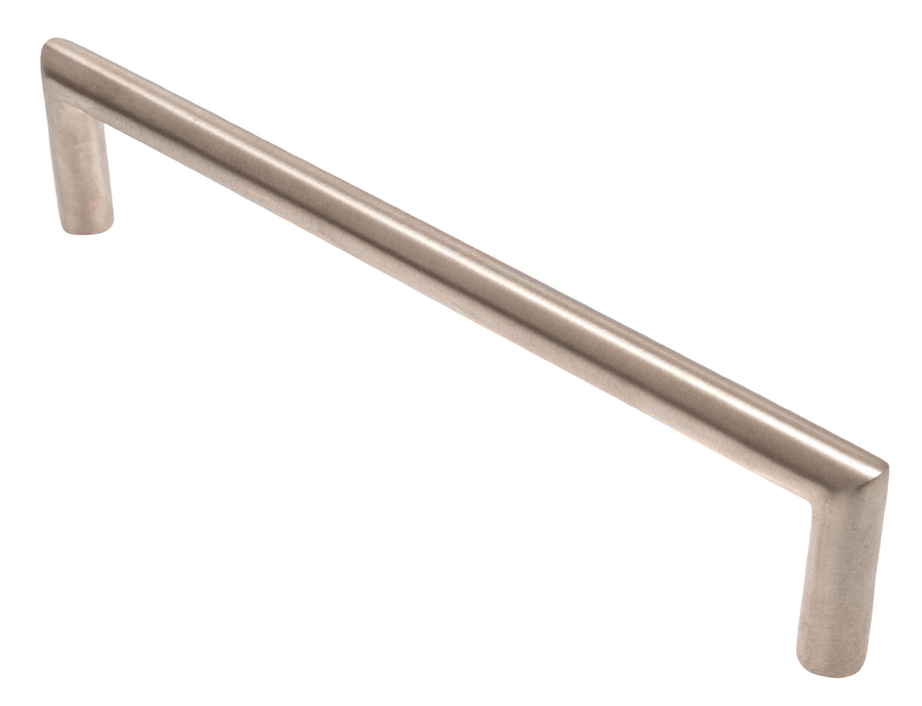MÖBELGRIFF BA 160mm, Küchengriff Edelstahl massiv gebürstet - Grau, Metall (1/3.5/17cm)