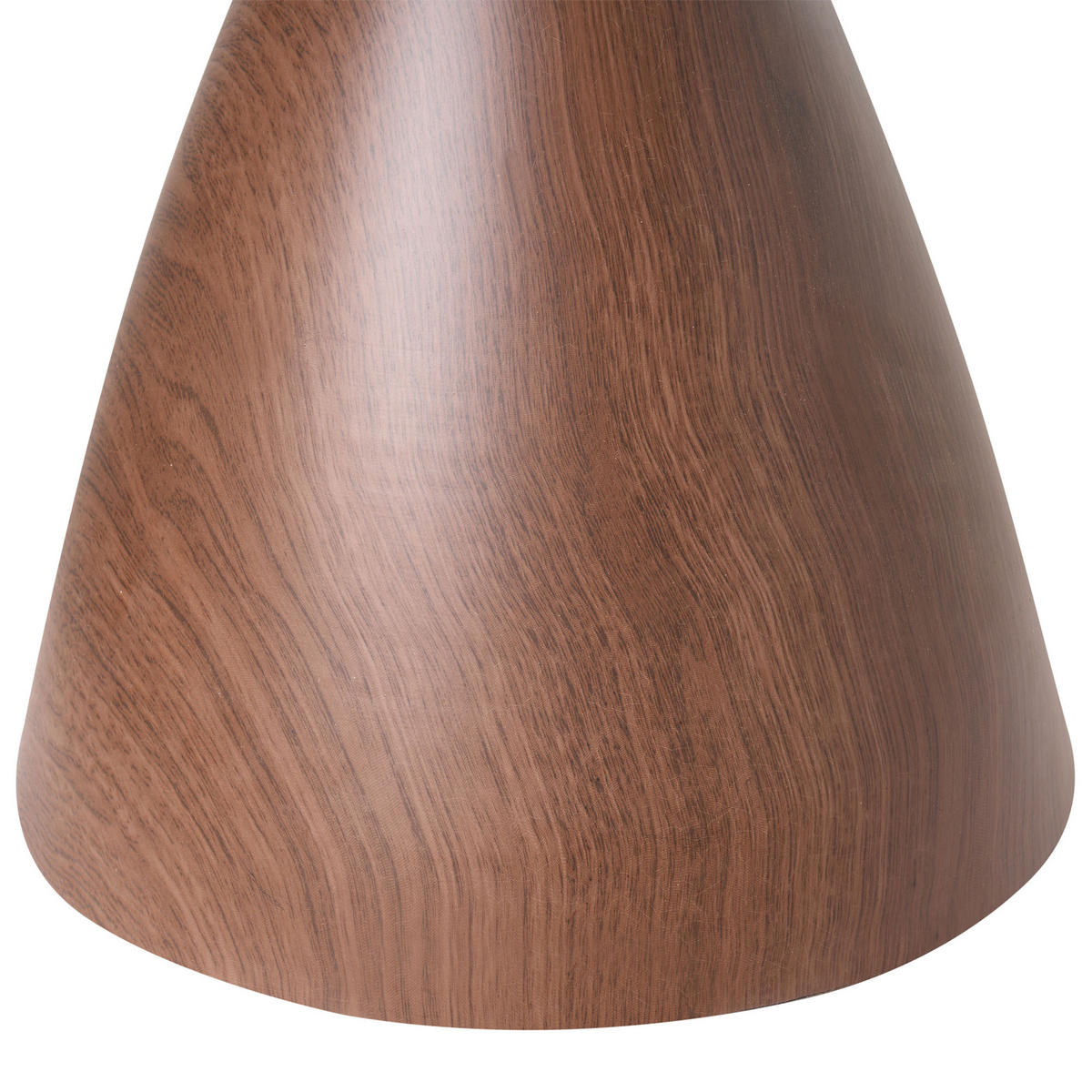 BEISTELLTISCH Sicherheitsglas Braun Corella - Braun, Metall (45/45/45cm) - Beliani
