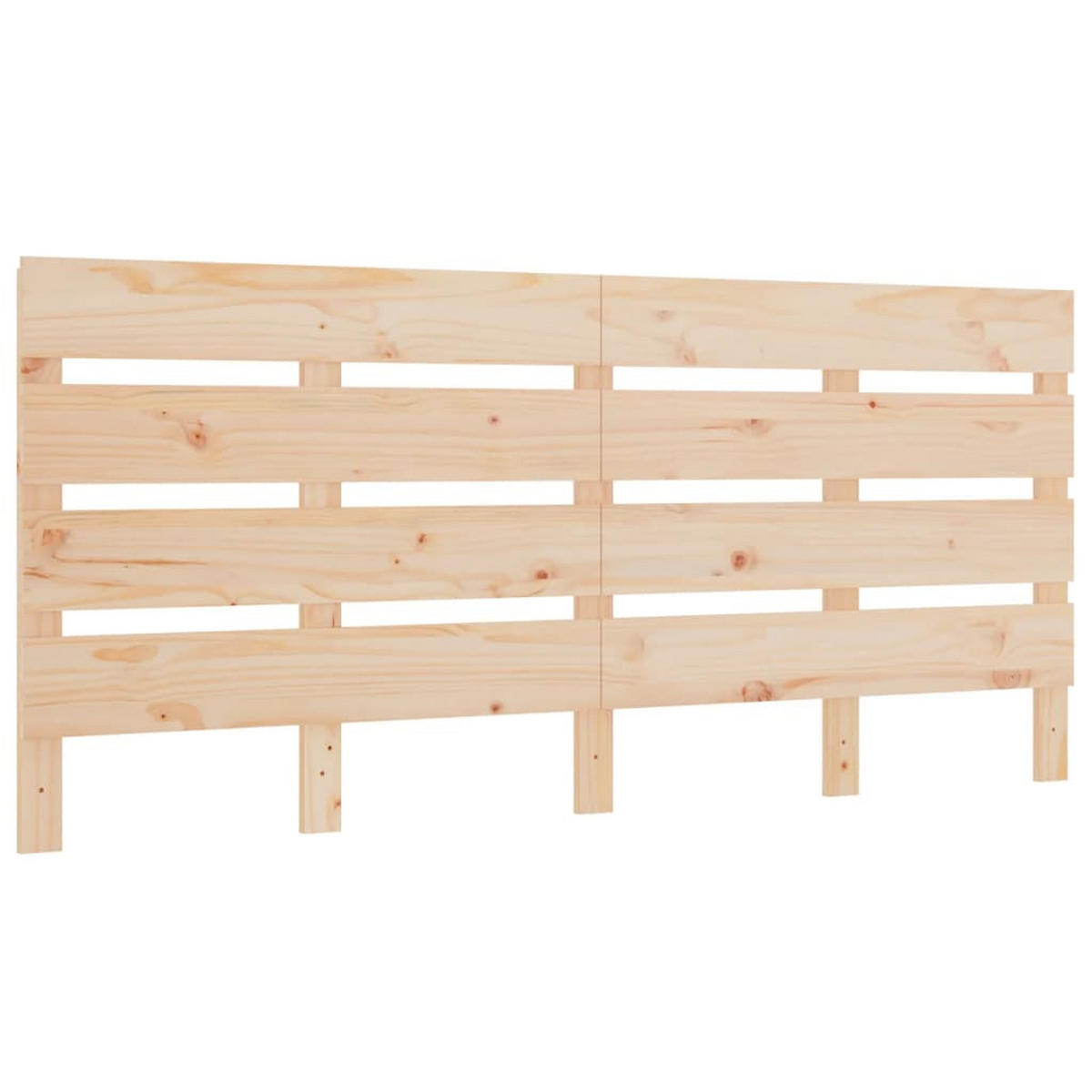 MASSIVHOLZBETT Ohne Matratze 160/200 Cm Kiefernholz - Braun, Holz (160/200cm) - vidaXL