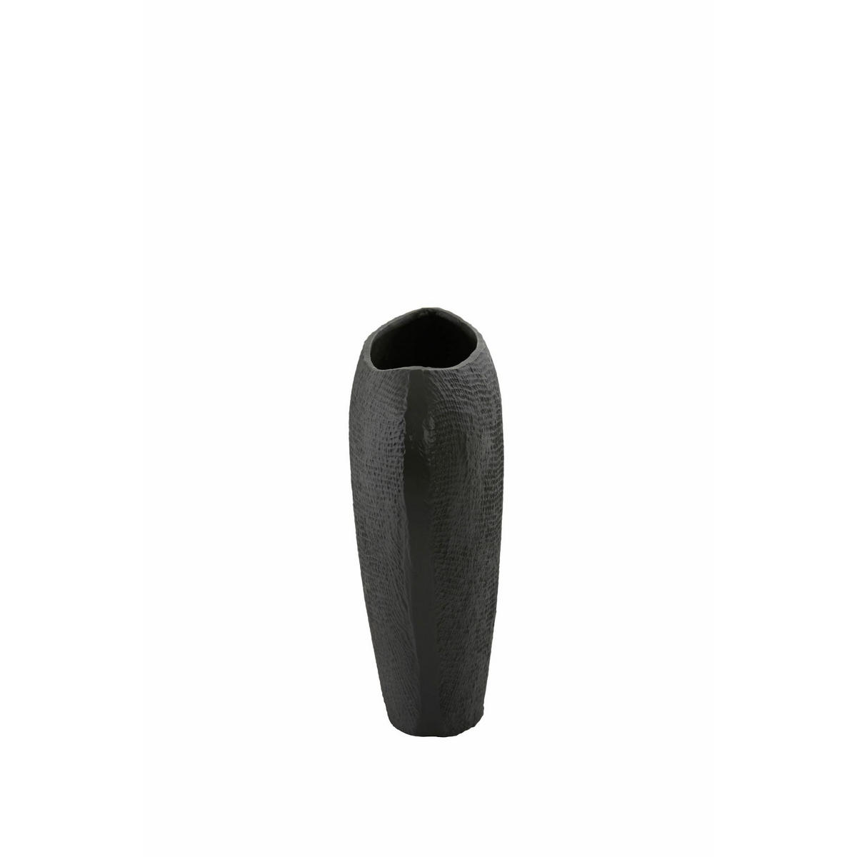 VASE Mayoro Schwarz 38/12/28 cm - Schwarz, Metall (28cm) - Light & Living