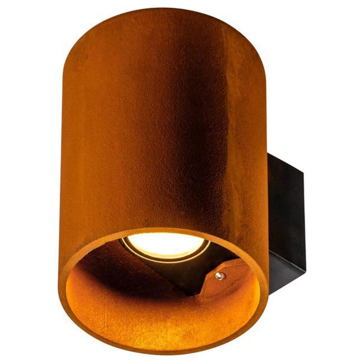WAND- & DECKENLEUCHTE Rusty Rostfarbig - Rostfarben/Anthrazit, Metall (18/18/16.5cm) - SLV