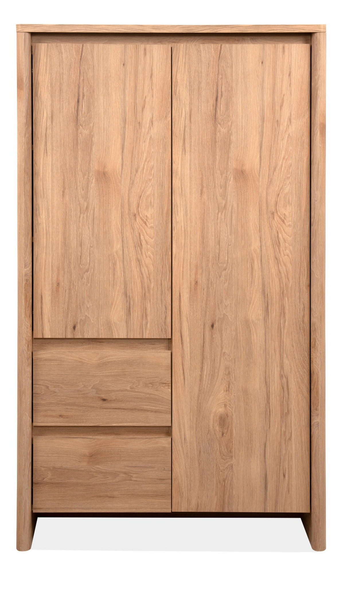 HIGHBOARD Hickory Walnuss 86 x 140 cm, Kommode mit viel Stauraum - Walnussfarben, Holzwerkstoff (86/140/40cm) - Furn.Design