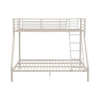 ETAGENBETT - 3 Personen - Metall - Beige - - Beige, Metall (90/190cm) - Vente-Unique