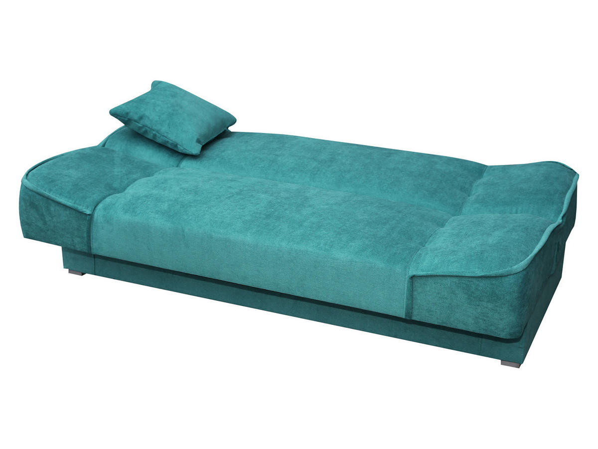 SCHLAFSOFA Gabi - Silberfarben/Naturfarben, Holz/Kunststoff (175/80/80cm) - MIRJAN24