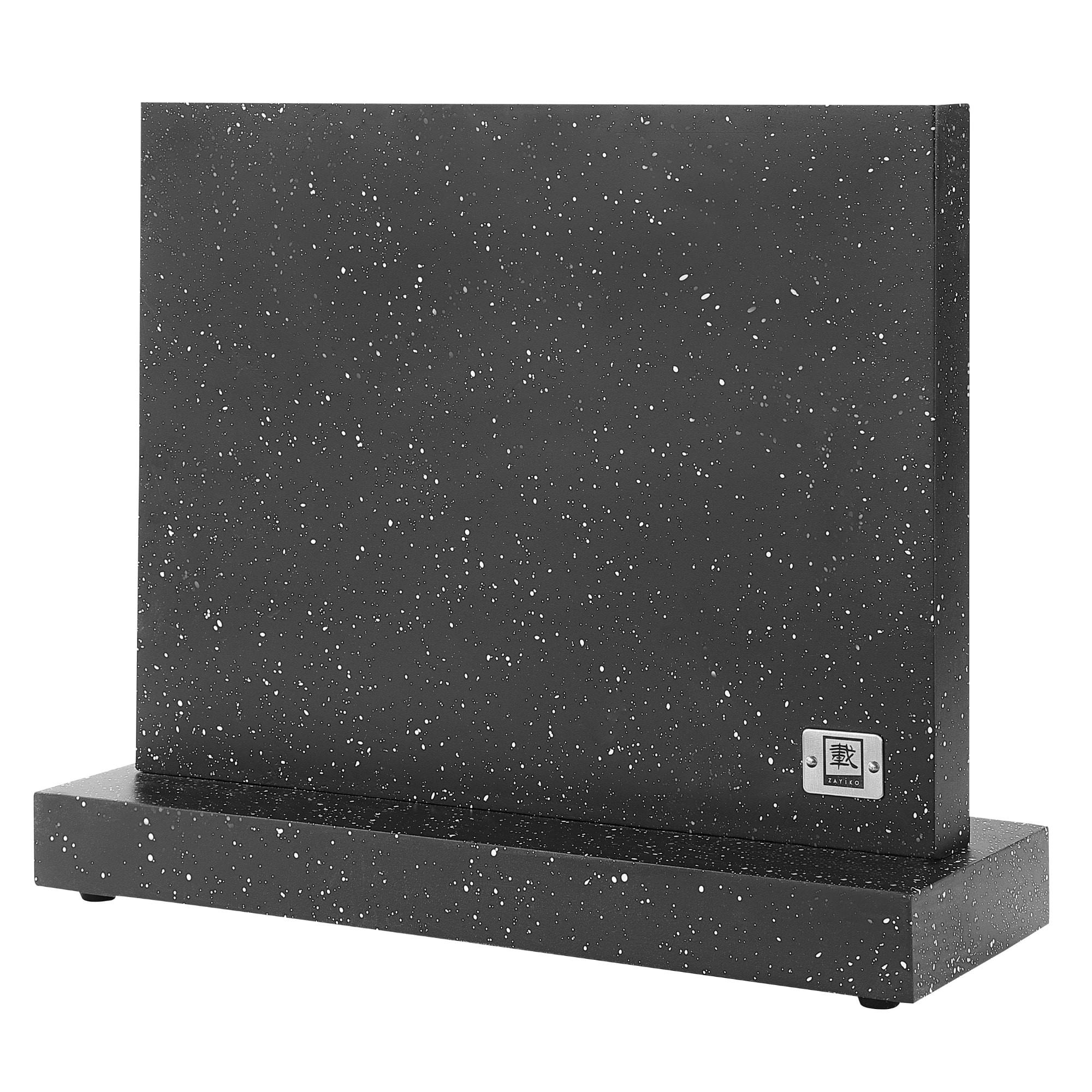 Zayiko Magnet-Messerblock Schwarz 30x10.5x25 cm