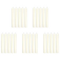 STABKERZE (25er Set) Rainbow - Creme, Paraffin (2.2/18/2.2cm) - BUTLERS