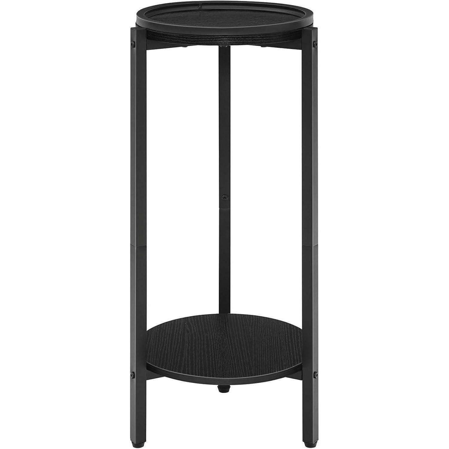 XXXLutz Beistelltisch Schwarz 29.5x73x29.5 cm