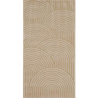 TEPPICH mit geometrischem Muster Bianca Beige 80x150 cm - Beige, Textil (80/150cm) - Nazar Rugs