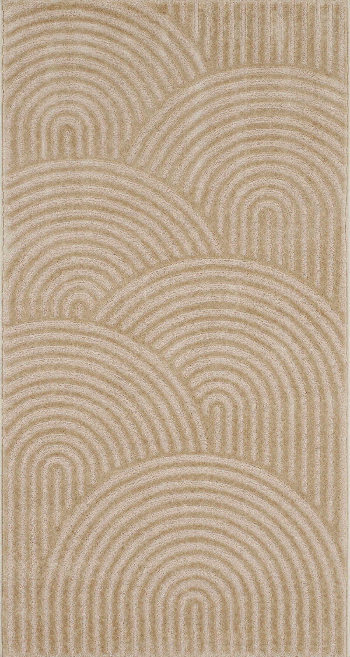 TEPPICH mit geometrischem Muster Bianca Beige 80x150 cm - Beige, Textil (80/150cm) - Nazar Rugs