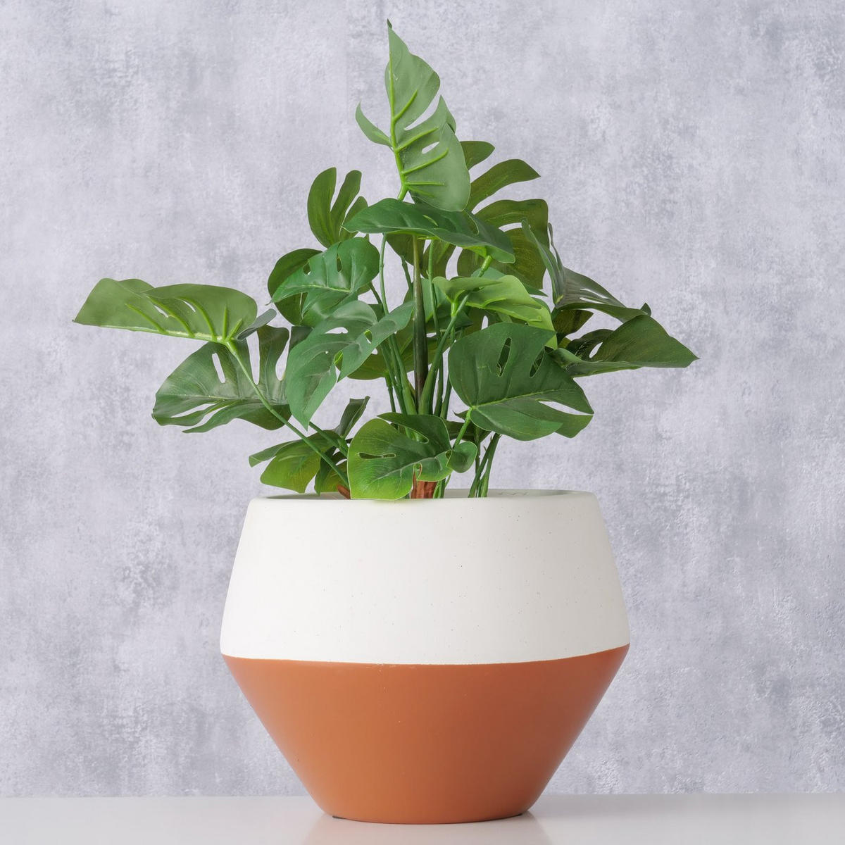 BLUMENTOPF Marlis Ø 25,5 cm - Multicolor, Keramik (25.5/18.5cm) - Boltze Home