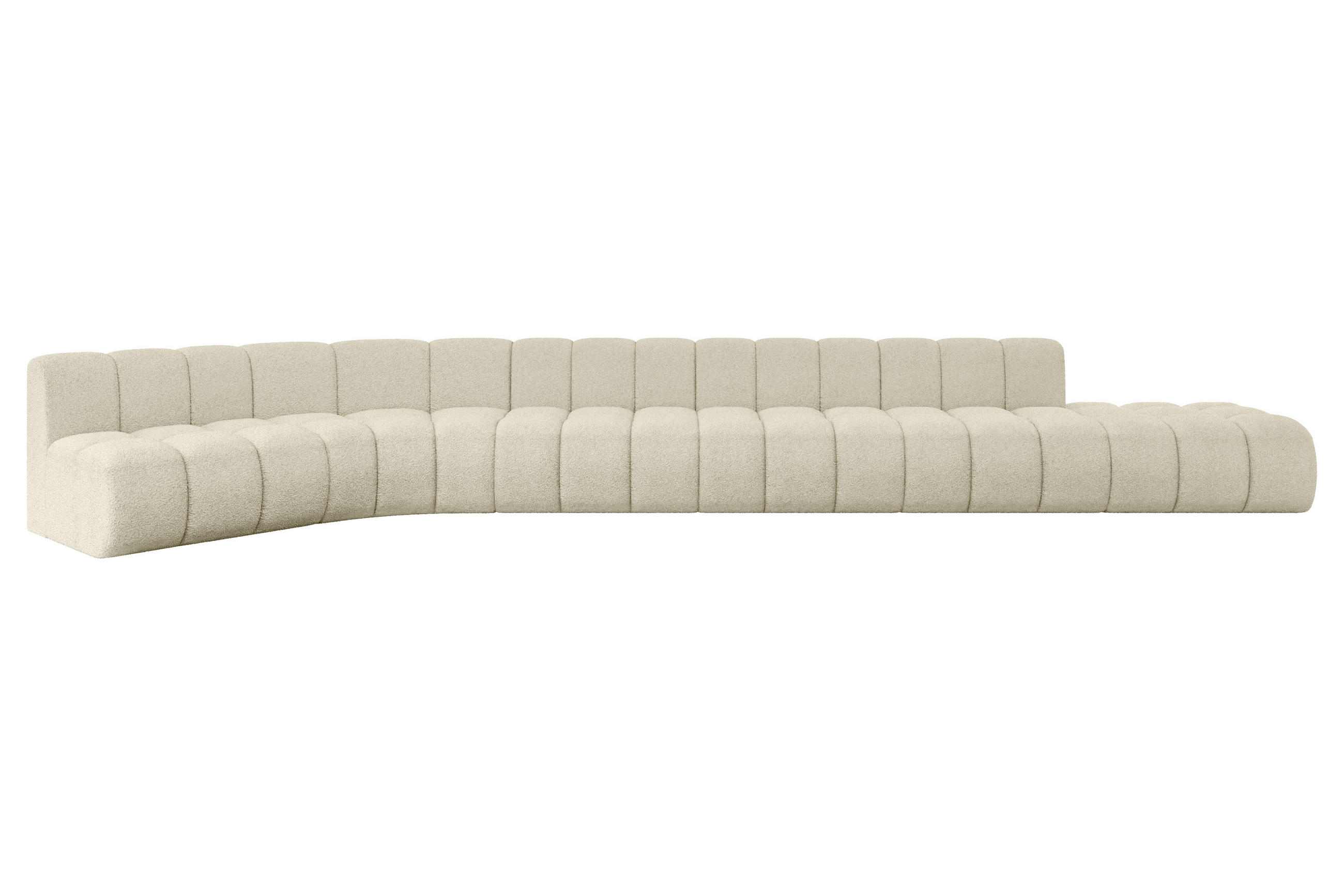 Altdecor Ecksofa Beige 562x174 cm
