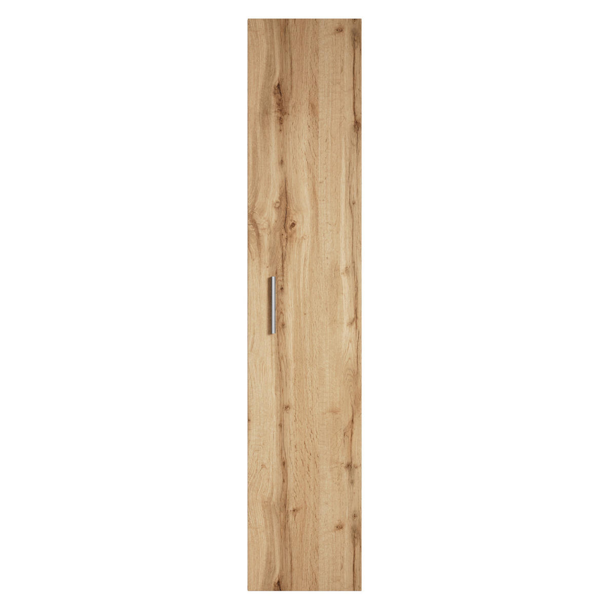 BADEZIMMERSCHRANK Pluto mit 1 Tür Eiche - 30 x 30 x 150 cm - Eichefarben, Holz (30/150/30cm) - Badplaats