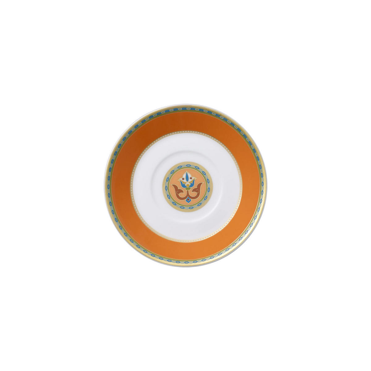 ESPRESSOUNTERTASSE Samarkand Mandarin orange ø 12,6 cm - Orange, Keramik (12.6cm) - Villeroy & Boch