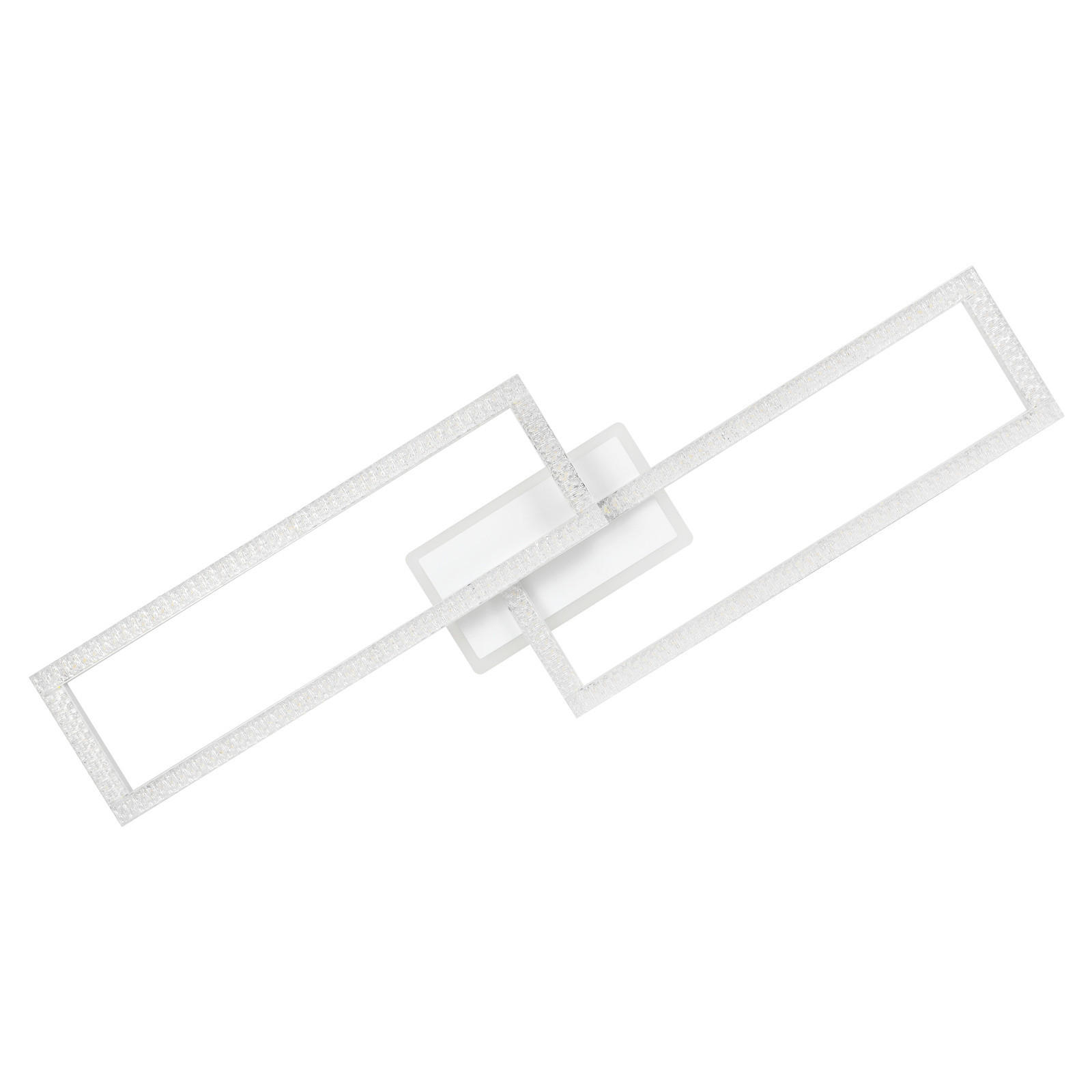 LED-DECKENLEUCHTE Gregor 80/26/8 cm - Weiß, Metall (80/26/8cm) - Nettlife