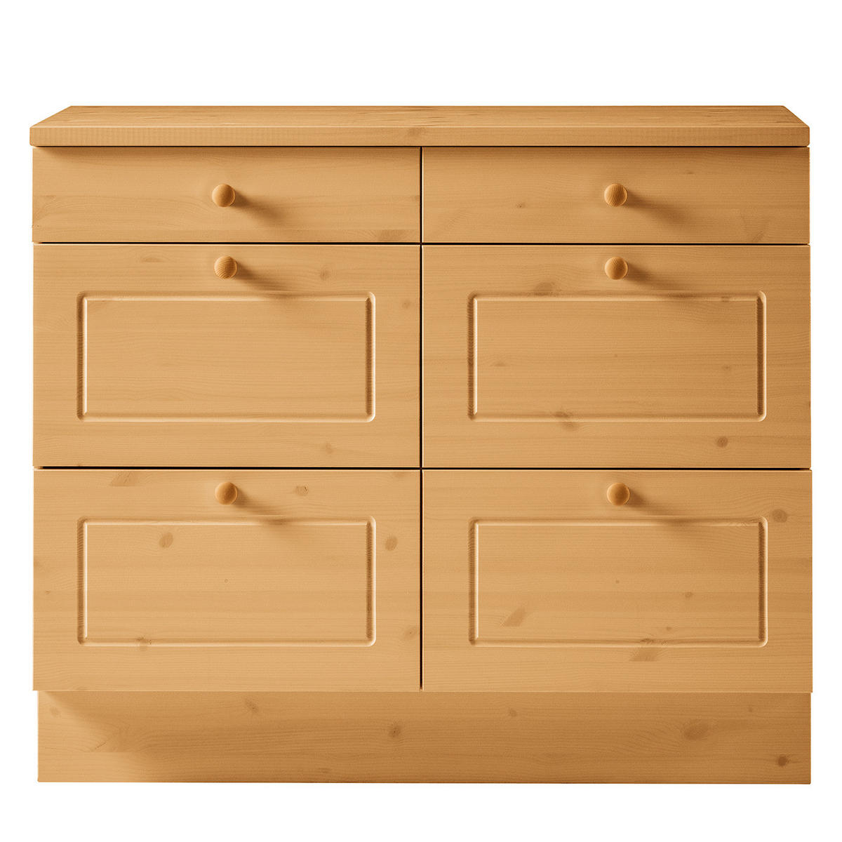 KÜCHENZEILE - Kiefer massiv - Kieferfarben, Holz (200/205/60cm) - home24