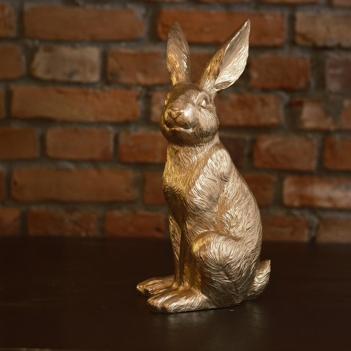 DEKOFIGUR Broody - Goldfarben, Kunststoff (16/41/20cm) - home&you