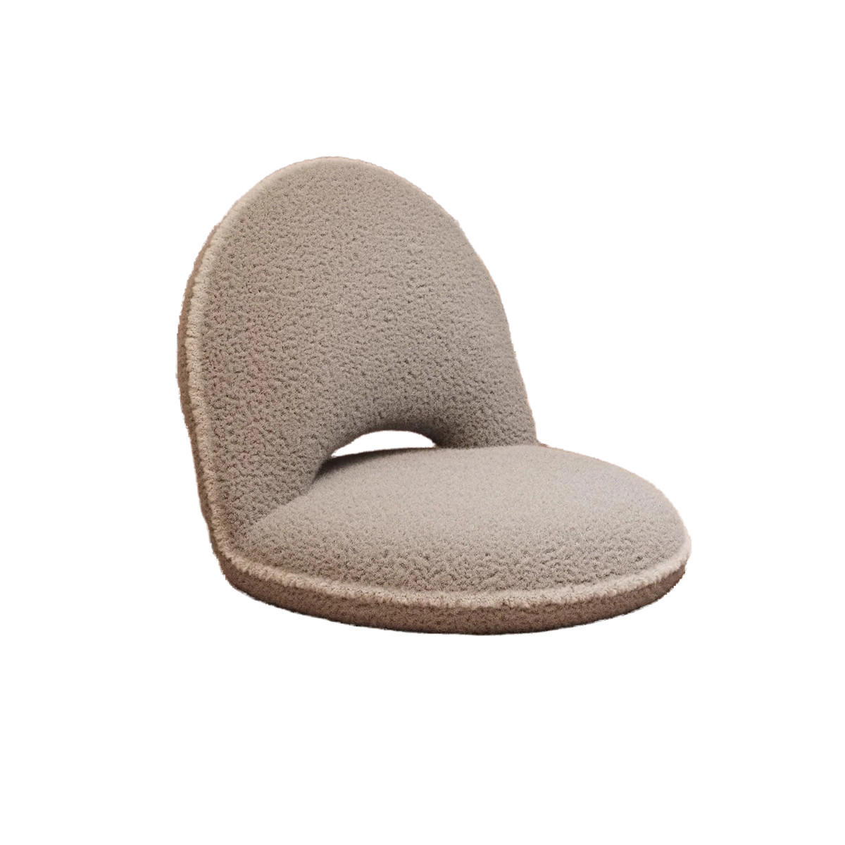 EINZELSOFA 47/44/50 cm - Silberfarben, Textil (44/50/47cm) - Authentics