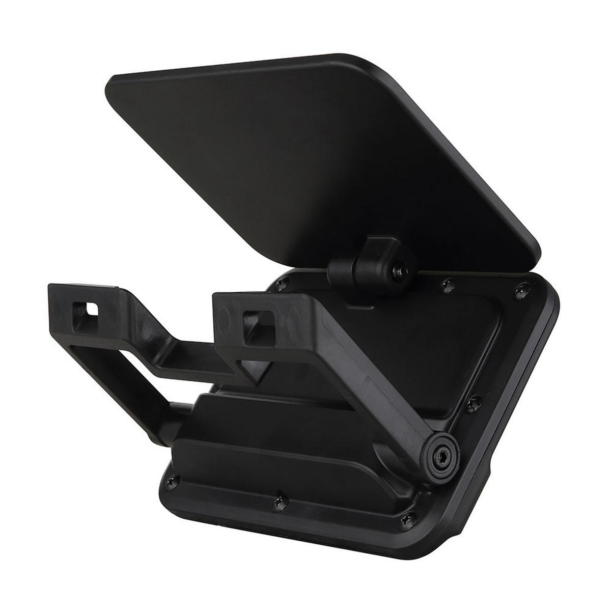 LED AUSSENLEUCHTE Schwarz satiniert - Schwarz, Kunststoff (15.3/14.4/10.4cm) - Globo Lighting