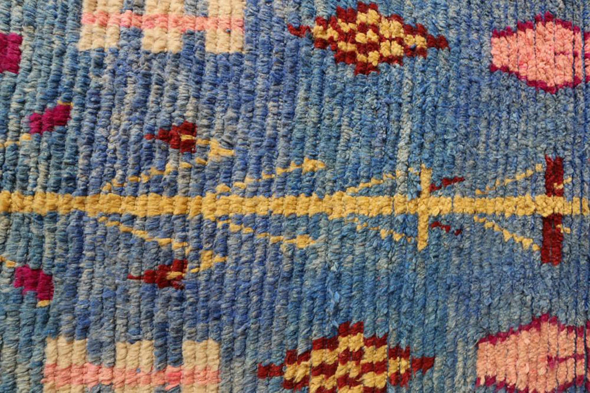 BERBERTEPPICH aus reiner Wolle 81x 383 cm - Multicolor, Naturmaterialien (81/383cm) - AFK Living