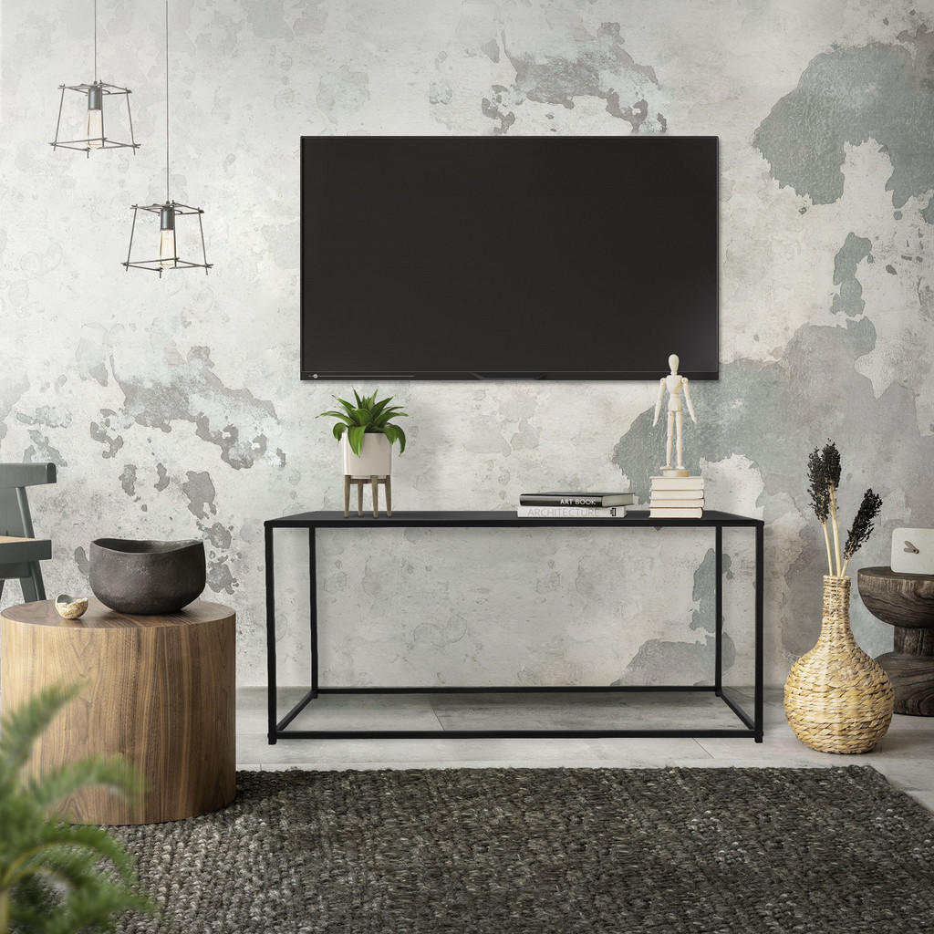Thumbnail - Ml-Design Couchtisch, Schwarz, Metall, 40x110x50.5 cm, Wohnzimmer, Wohnzimmertische, Couchtische