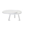 COUCHTISCH Batea M mit Stauraum - Weiß, Holz (62/62/35cm) - Woodendot