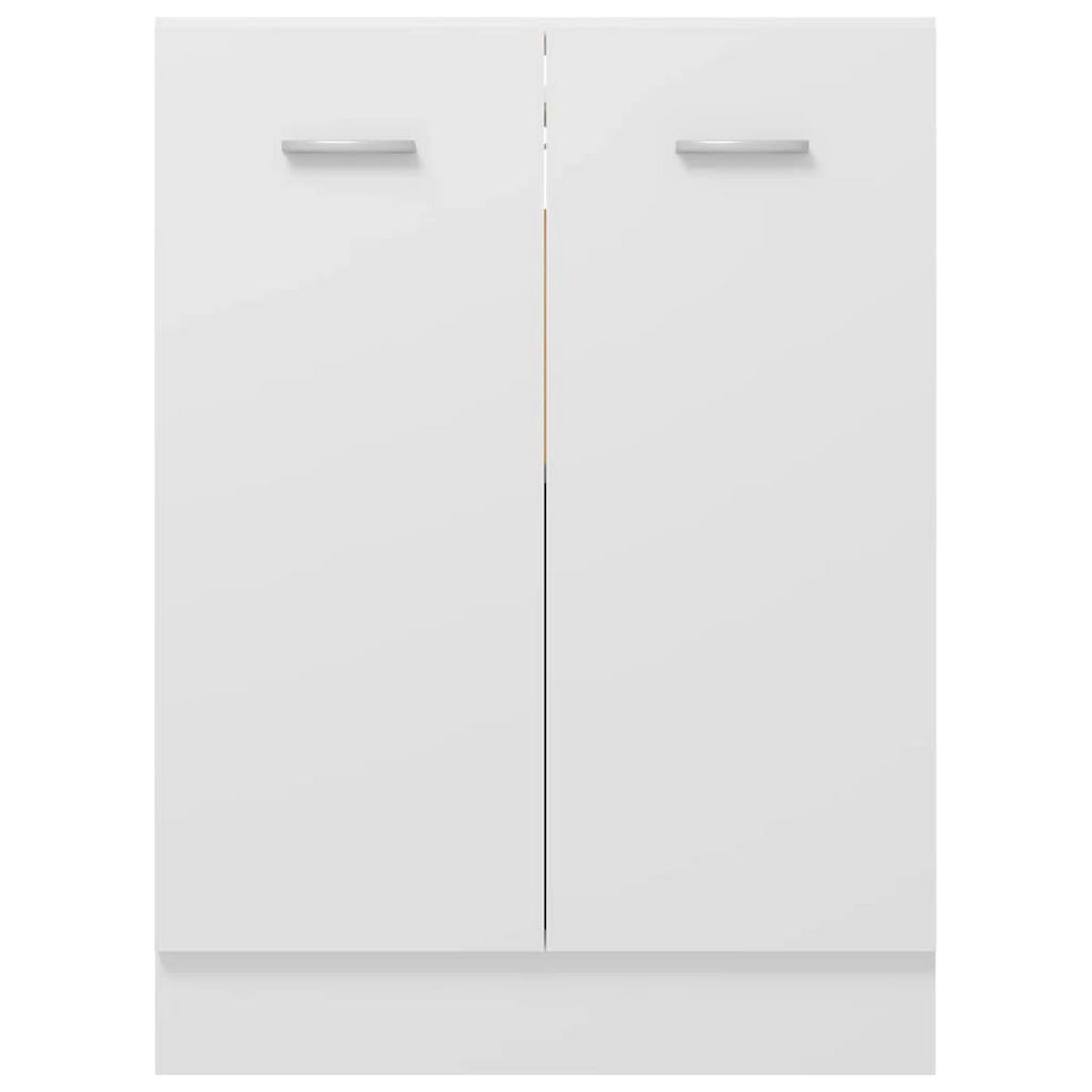UNTERSCHRANK Lyon Weiss 60/46/81,5 Cm Holzwerkstoff - Weiß, Holzwerkstoff (46/81.5/60cm) - vidaXL