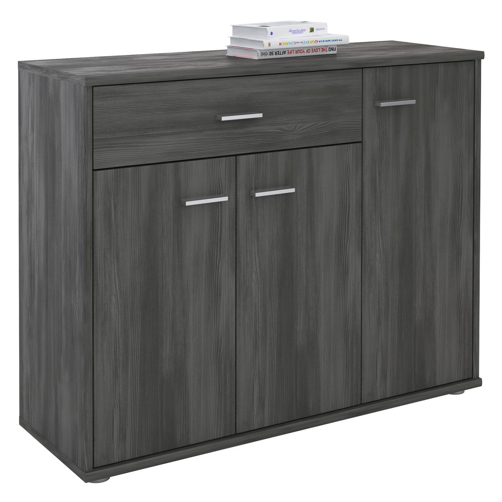 CARO-Möbel Kommode Esche 88x70x30 cm