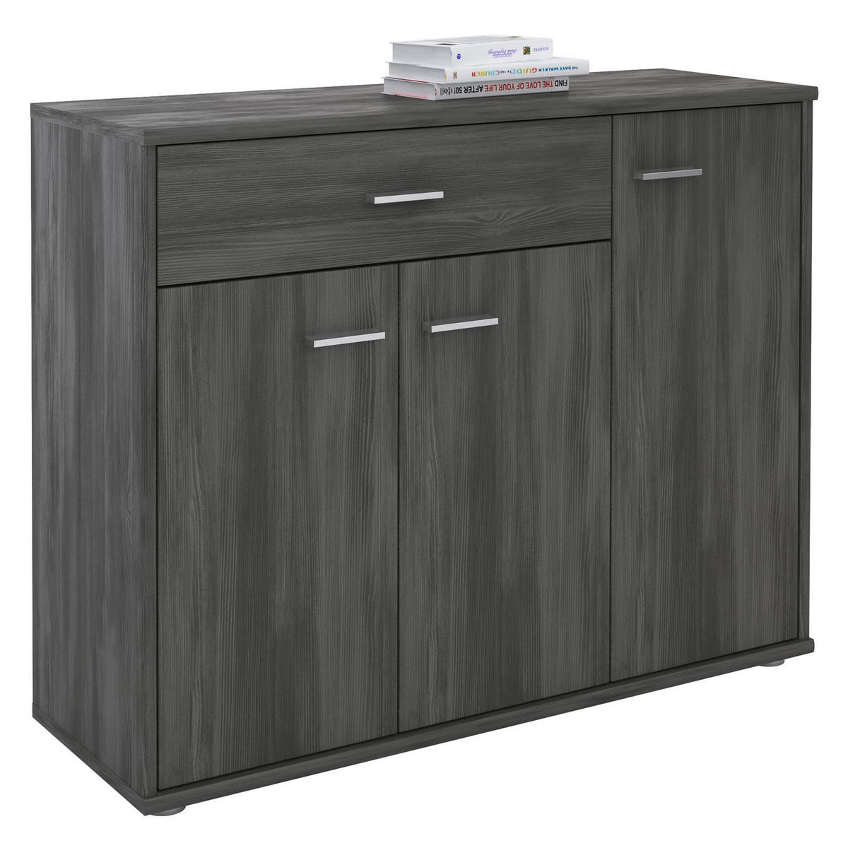 KOMMODE ESTELLE - Eschefarben, Holzwerkstoff (88/70/30cm) - CARO-Möbel
