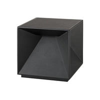 AKKULEUCHTE Nutalis Nachtschwarz - Schwarz, Metall (10/10/10cm) - Sigor