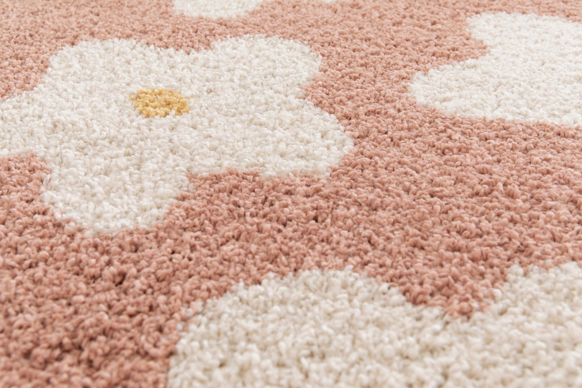 KINDERTEPPICH dick und bequem rosa - Pink, Textil (80/150cm) - AFK Living