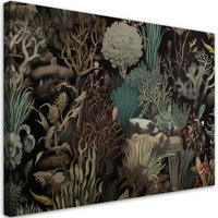 KUNSTDRUCK Bunt 120/80 cm - Multicolor, Textil (120/80cm) - KUNSTLOFT