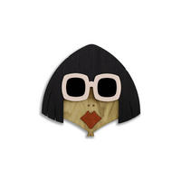 WANDDEKO MASKE 32/34 cm - Rot/Schwarz, Holzwerkstoff/Kunststoff (32/34/1cm) - KUNSTLOFT