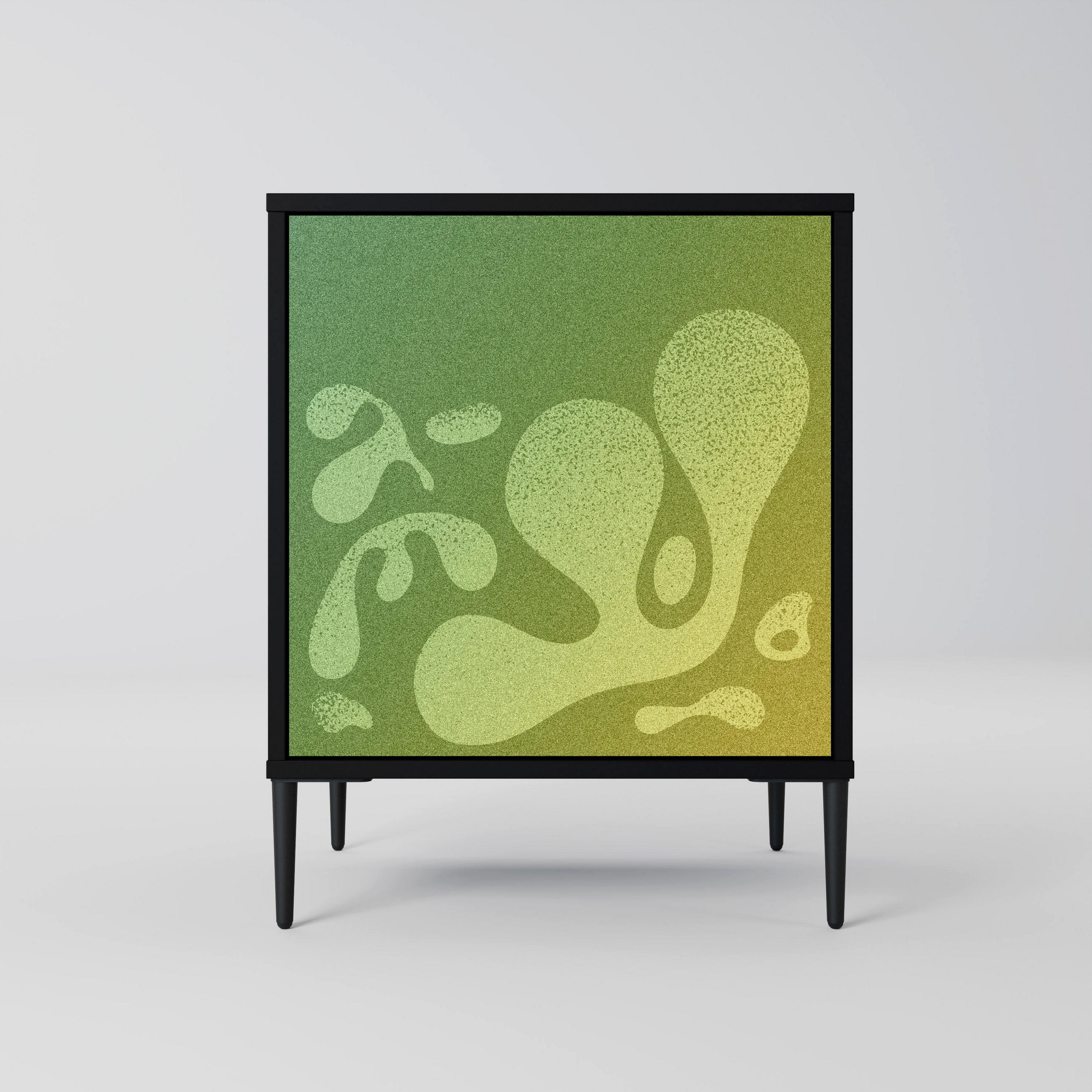 SpaceRebels Sideboard Schwarz 57.5x72.5x42 cm