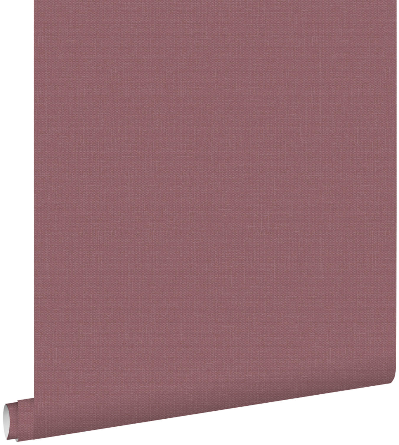 TAPETE Leinen-Optik 53 cm x 10.05 m - Rot, Papier (53/1000cm) - ESTAhome