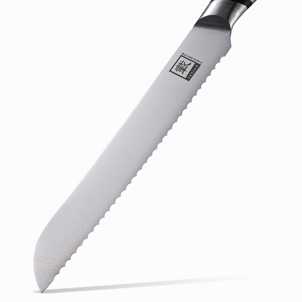 BROTMESSER 20,5 cm - Schwarz, Metall (34cm) - Zayiko