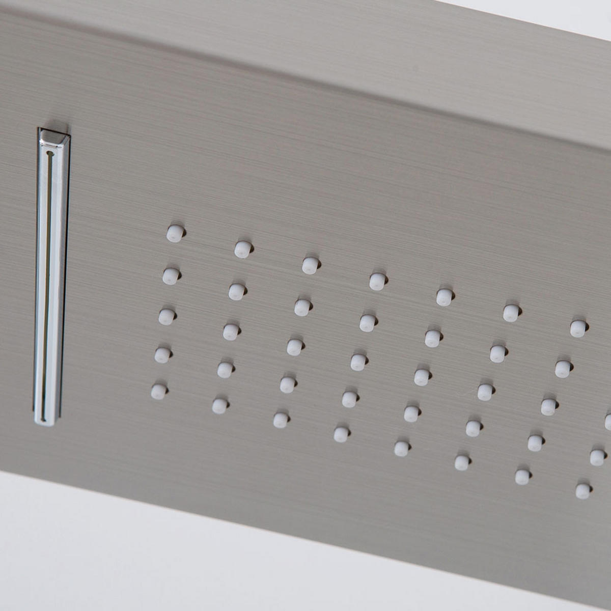 DUSCHPANEEL CASCATA - Silber - Edelstahlfarben, Metall (20/142/50.5cm) - Home Deluxe