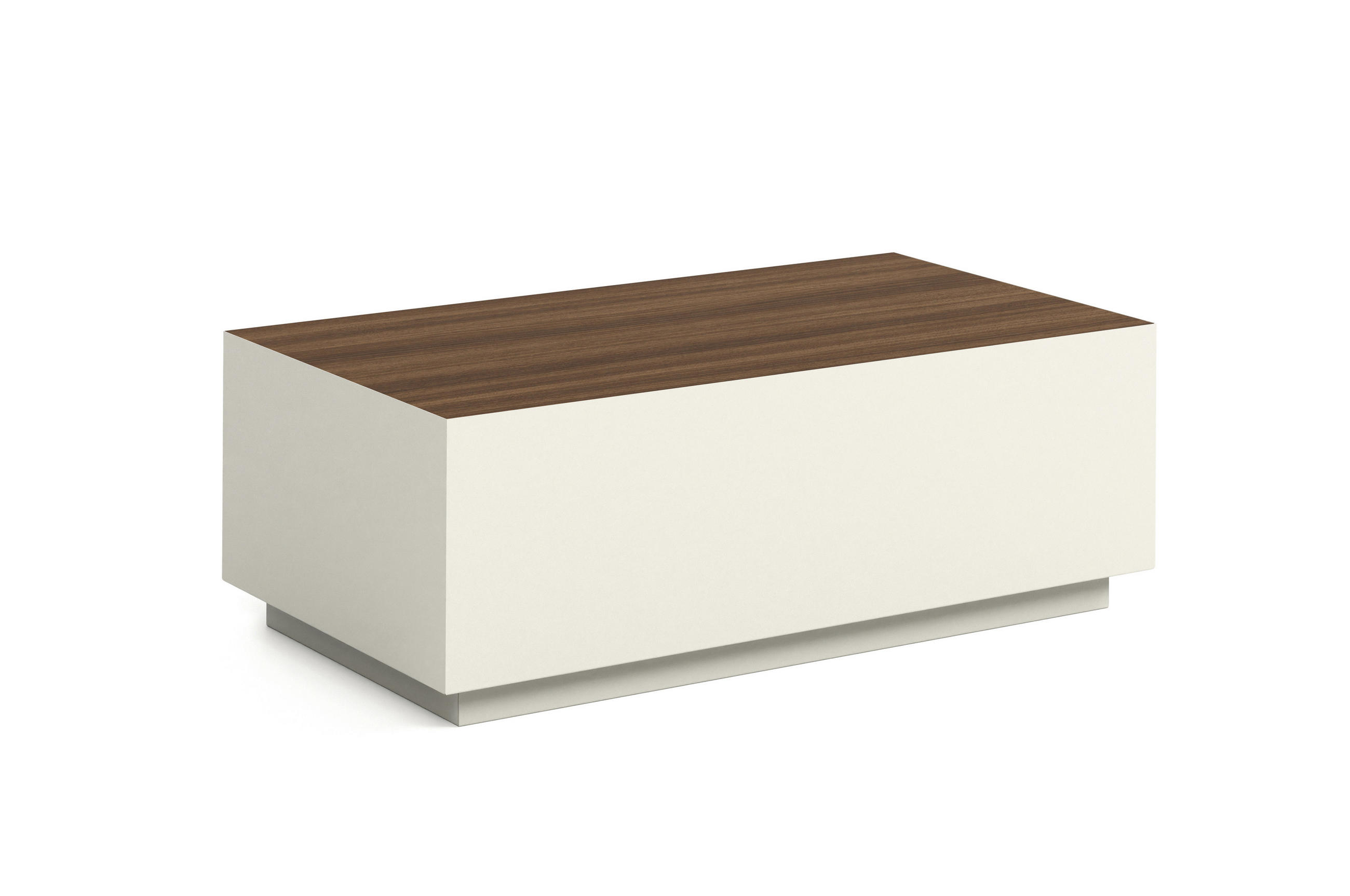 COUCHTISCH MORISS - Kastanienfarben/Kaschmir, Holzwerkstoff (55/100/36cm) - Meblini