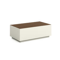 COUCHTISCH MORISS - Kastanienfarben/Kaschmir, Holzwerkstoff (55/100/36cm) - Meblini