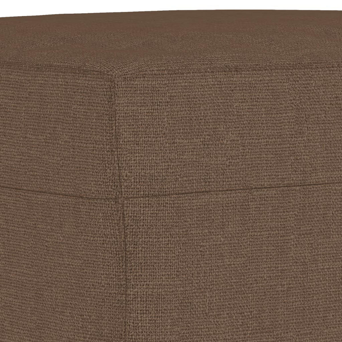 SOFAGARNITUR 4-TLG. Mit Kissen Braun Stoff - Braun, Textil (50/41/60cm) - vidaXL