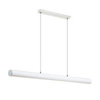 PENDELLEUCHTE RIVIER LED I Chrom 24 W - Chromfarben, Metall (30/30/120cm) - Rendl