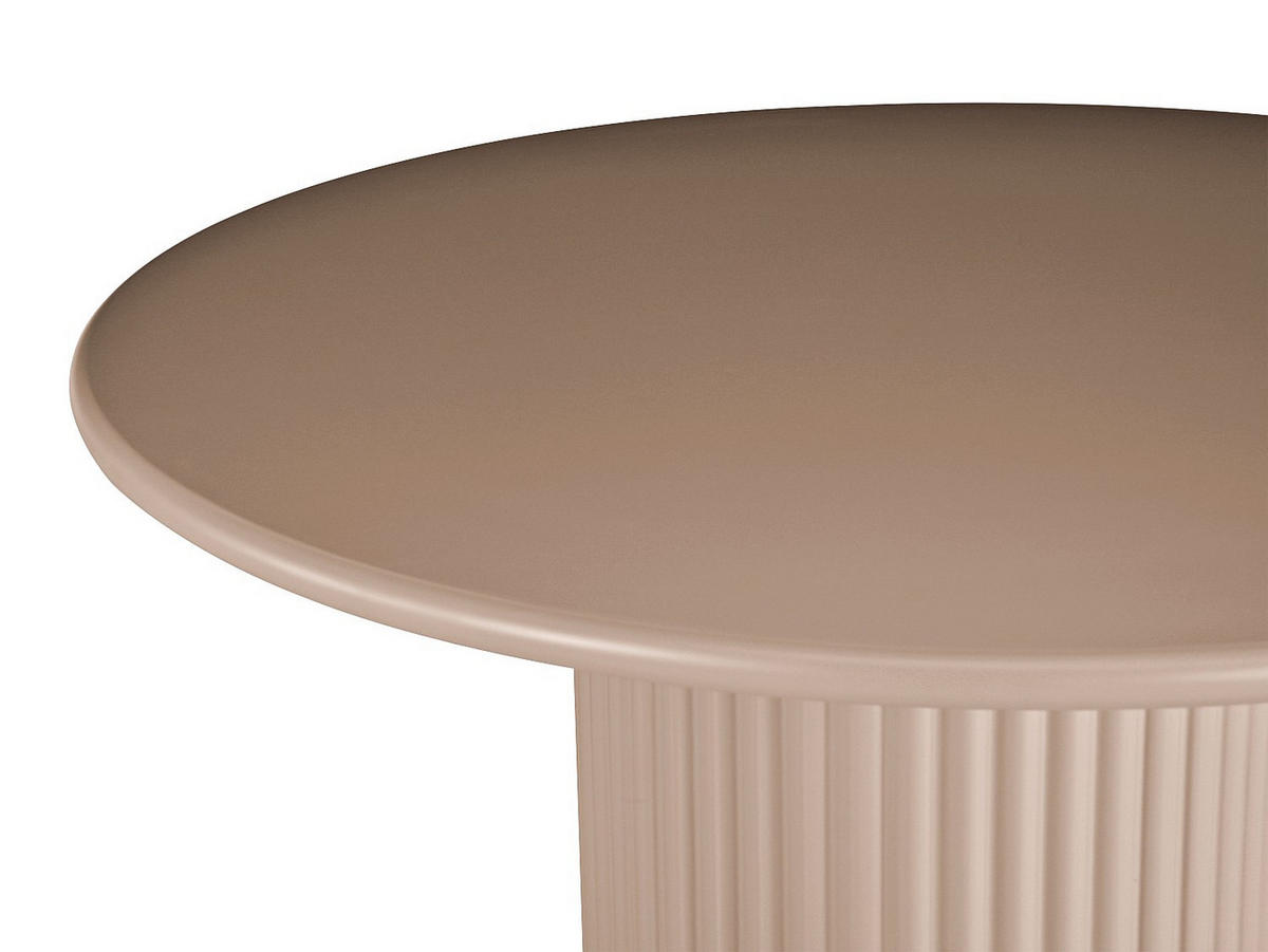 TISCH ohne Ausziehfunktion - 4 -Sitzer - MDF - braun, taupe - TAMARZO - Braun, Holz (120/120/76cm) - Vente-Unique