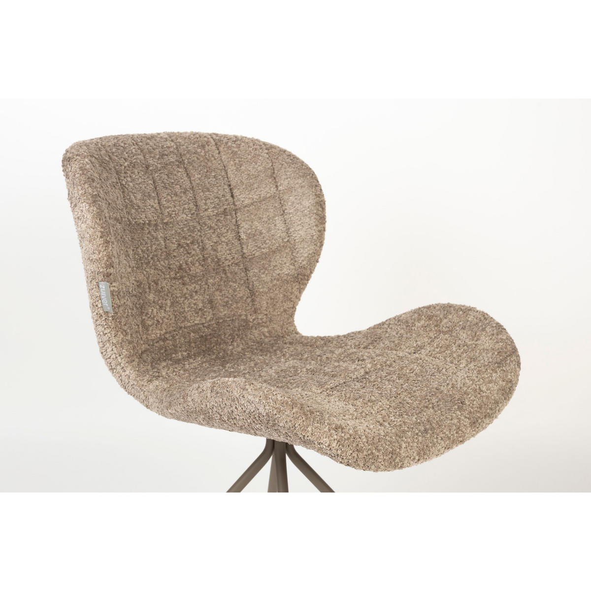 ESSZIMMERSTUHL OMG Beige - 2 er Set - Beige, Textil (51/79/59cm) - Zuiver