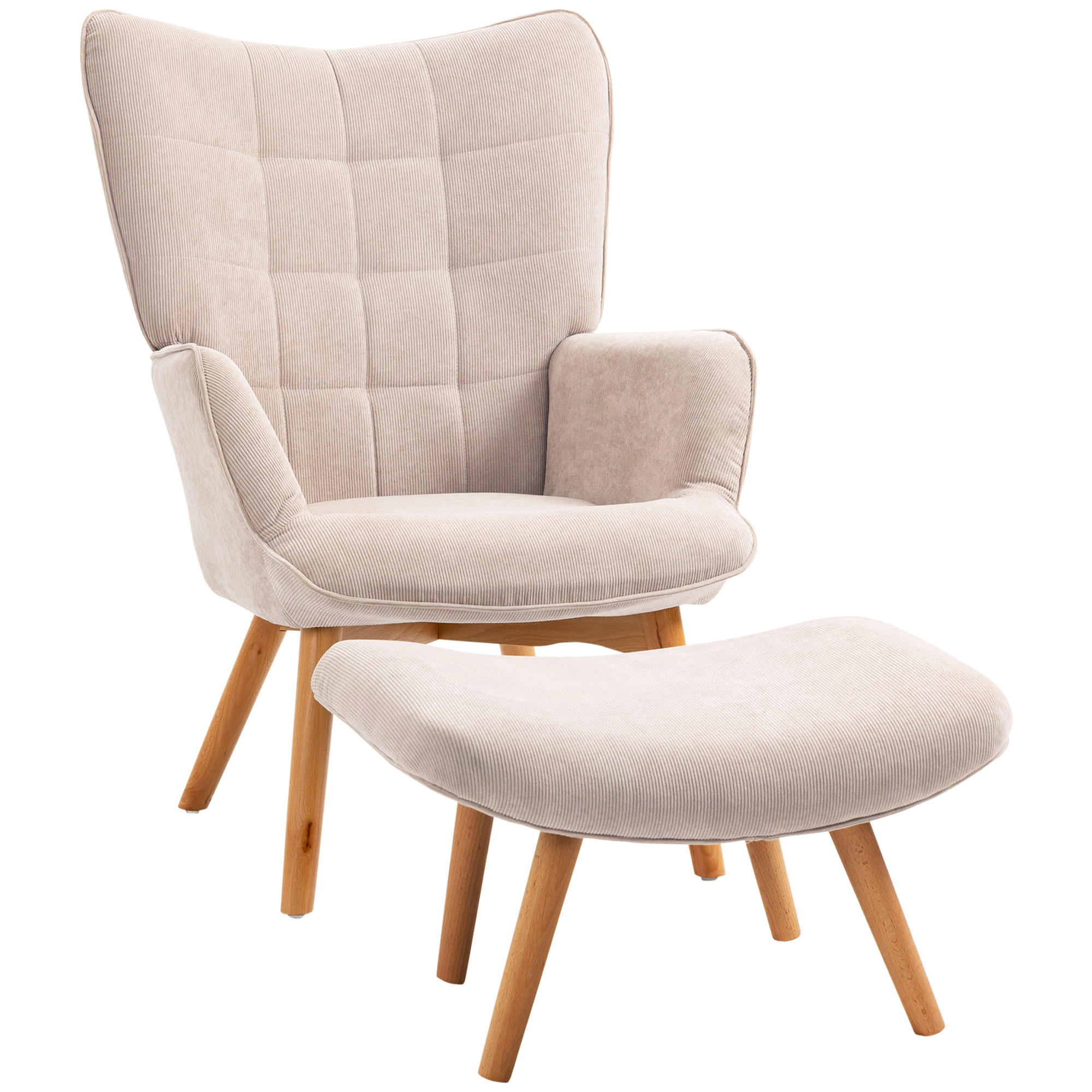 SESSEL Beige 72.0/80.0/101.0cm - Beige, Textil (80/101/72cm)